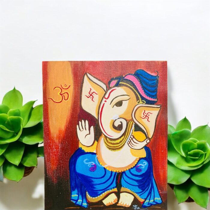 Ganesha Canvas Painting